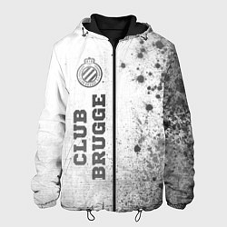 Мужская куртка Club Brugge - white gradient по-вертикали