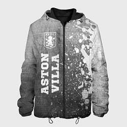 Мужская куртка Aston Villa - grey gradient по-вертикали
