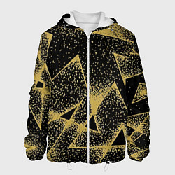Мужская куртка Triangle yellow with dots