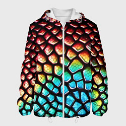 Мужская куртка Макро кожа дракона