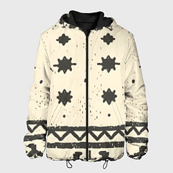 Мужская куртка Африканские примитивные узоры