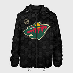 Мужская куртка Миннесота Уайлд - черные соты