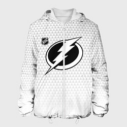 Мужская куртка Тампа Бэй Лайтнинг - белые треугольники
