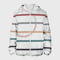 Мужская куртка Stripes and circle