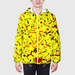 Куртка с капюшоном мужская Doom x pokemon, цвет: 3D-белый — фото 2