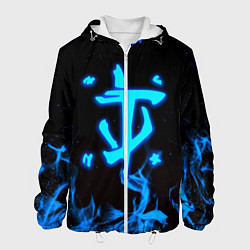 Мужская куртка Дум огонь лого