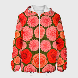 Мужская куртка Цветочная поляна паттерн