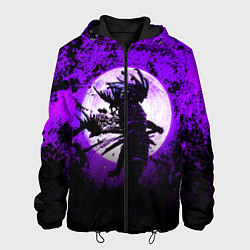 Мужская куртка Самурай при луне