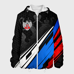 Мужская куртка Федерация бокса России - триколор