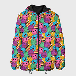 Мужская куртка Смайлики - паттерн