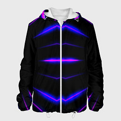 Мужская куртка Color black neon