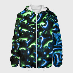 Мужская куртка Абстракция капли воды