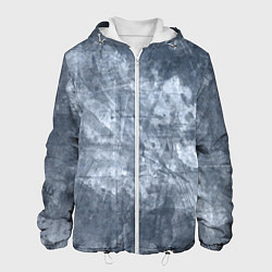 Мужская куртка Абстракция - gray-blue
