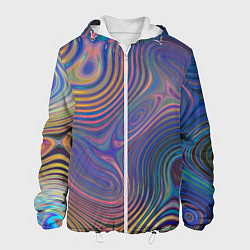 Мужская куртка Абстрактная рябь