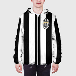 Куртка с капюшоном мужская Juventus: Tevez, цвет: 3D-белый — фото 2