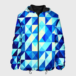 Мужская куртка Синяя геометрия
