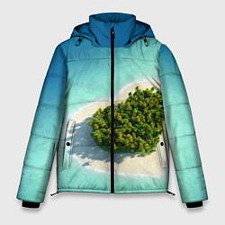 Куртка зимняя мужская Остров, цвет: 3D-светло-серый