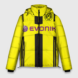 Куртка зимняя мужская BVB FC: Evonik, цвет: 3D-черный