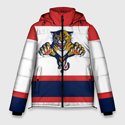 Куртка зимняя мужская Florida Panthers, цвет: 3D-красный