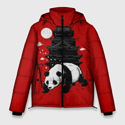 Куртка зимняя мужская Panda Warrior, цвет: 3D-черный