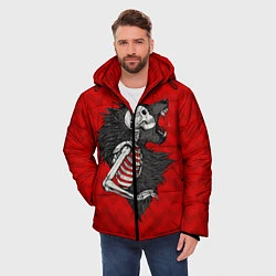 Куртка зимняя мужская Wolf Rage, цвет: 3D-черный — фото 2