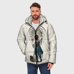 Куртка зимняя мужская Bring Me The Horizon, цвет: 3D-черный — фото 2