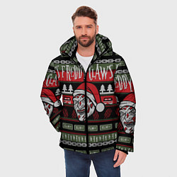 Куртка зимняя мужская Freddy Christmas, цвет: 3D-черный — фото 2