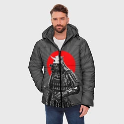 Куртка зимняя мужская Мертвый самурай, цвет: 3D-черный — фото 2