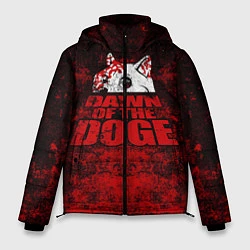 Куртка зимняя мужская Dawn of the Doge, цвет: 3D-черный