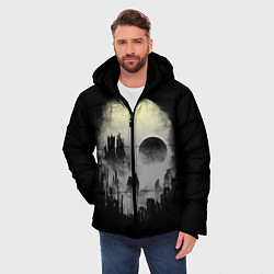 Куртка зимняя мужская Мертвый туман, цвет: 3D-черный — фото 2