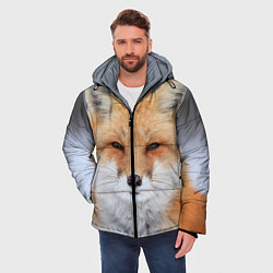 Куртка зимняя мужская Хитрая лиса, цвет: 3D-черный — фото 2