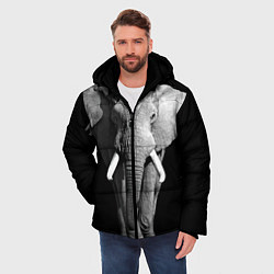Куртка зимняя мужская Старый слон, цвет: 3D-светло-серый — фото 2