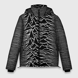 Куртка зимняя мужская Joy Division: Unknown Pleasures, цвет: 3D-черный