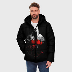 Куртка зимняя мужская Мертвый боксер, цвет: 3D-красный — фото 2