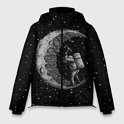 Куртка зимняя мужская Лунный шахтер, цвет: 3D-светло-серый