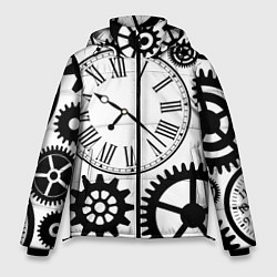 Куртка зимняя мужская Время не ждет, цвет: 3D-светло-серый