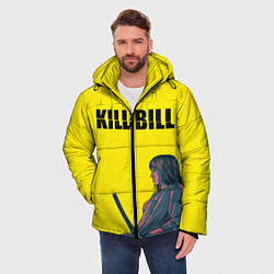 Куртка зимняя мужская Kill Bill, цвет: 3D-черный — фото 2