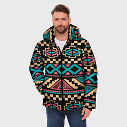 Куртка зимняя мужская Ethnic of Egypt, цвет: 3D-черный — фото 2