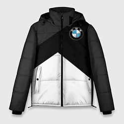 Куртка зимняя мужская BMW 2018 SportWear 3, цвет: 3D-светло-серый