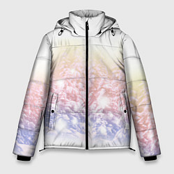 Куртка зимняя мужская Зимний лес, цвет: 3D-светло-серый