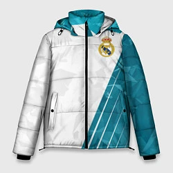 Куртка зимняя мужская FC Real Madrid: Abstract, цвет: 3D-светло-серый
