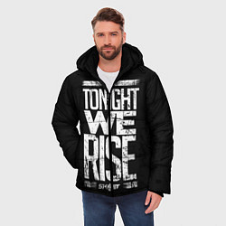 Куртка зимняя мужская Skillet: We Rise, цвет: 3D-черный — фото 2