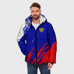 Куртка зимняя мужская RUSSIA SPORT, цвет: 3D-черный — фото 2