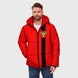 Куртка зимняя мужская Советский Союз, цвет: 3D-черный — фото 2