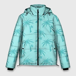 Куртка зимняя мужская GTA VC: Blue Palms, цвет: 3D-черный