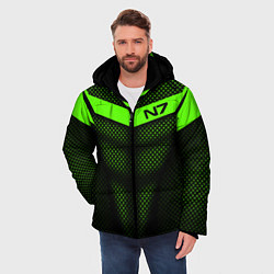 Куртка зимняя мужская N7: Green Armor, цвет: 3D-красный — фото 2