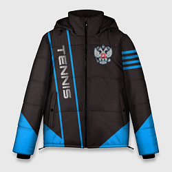 Куртка зимняя мужская Tennis: Russian Style, цвет: 3D-черный