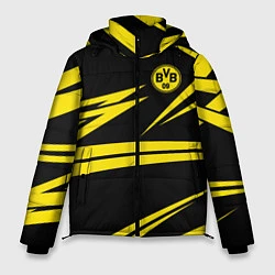 Куртка зимняя мужская FC Borussia: BVB Sport, цвет: 3D-светло-серый