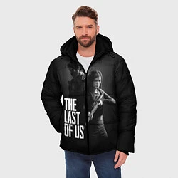 Куртка зимняя мужская The Last of Us: Black Style, цвет: 3D-светло-серый — фото 2