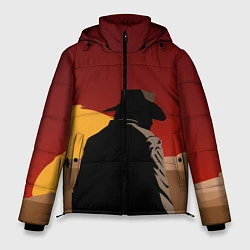 Куртка зимняя мужская RDR 2: Dark Man, цвет: 3D-черный